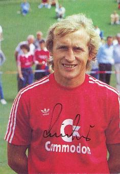 Bernd Dürnberger   1984/85   FC Bayern München Fußball  Autogrammkarte  original signiert 