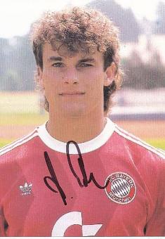 Armin Eck   1987/88  FC Bayern München Fußball  Autogrammkarte  original signiert 