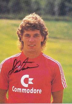 Frank Hartmann   1985/86  FC Bayern München Fußball  Autogrammkarte  original signiert 