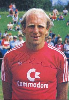 Dieter Hoeneß   1984/85  FC Bayern München Fußball  Autogrammkarte  original signiert 