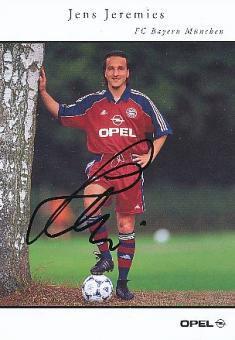 Jens Jeremies  1999/2000  FC Bayern München Fußball  Autogrammkarte  original signiert 