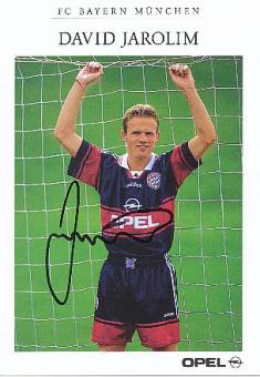 David Jarolim  1997/98  FC Bayern München Fußball  Autogrammkarte  original signiert 