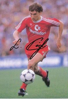 Ludwig Kögl  1988/89  FC Bayern München Fußball  Autogrammkarte  original signiert 