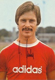 Reiner Künkel   1976/77  FC Bayern München Fußball  Autogrammkarte  original signiert 