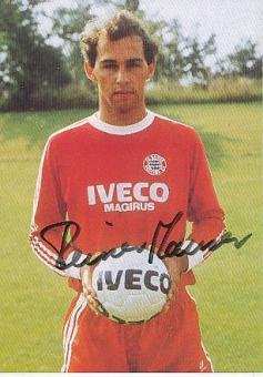 Reiner Maurer  1983/84   FC Bayern München Fußball  Autogrammkarte  original signiert 