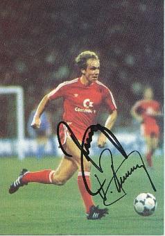 Michael Rummenigge  1985/86   FC Bayern München Fußball  Autogrammkarte  original signiert 