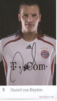 Daniel van Buyten   2006/2007  FC Bayern München Fußball  Autogrammkarte  original signiert 