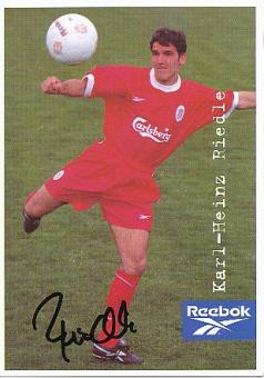 Karl Heinz Riedle FC Liverpool  Fußball Autogrammkarte original signiert 