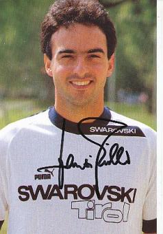 Hansi Müller FC Swarovski Tirol  Fußball Autogrammkarte original signiert 