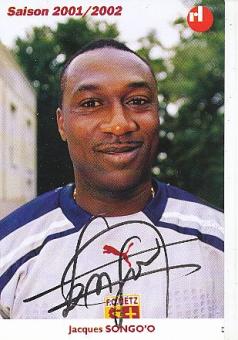 Jacques Songo’o  FC Metz   Fußball Autogrammkarte original signiert 
