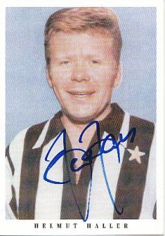 Helmut Haller † 2012   Juventus Turin  Fußball Autogrammkarte original signiert 