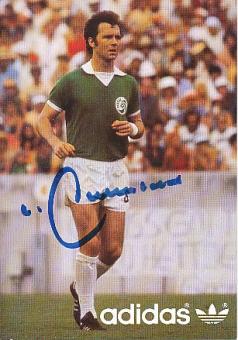 Franz Beckenbauer  FC Cosmos New York   Fußball Autogrammkarte original signiert 