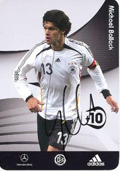 Michael Ballack   DFB  WM 2006   Fußball Autogrammkarte original signiert 