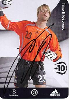 Timo Hildebrand  DFB  WM 2006   Fußball Autogrammkarte original signiert 