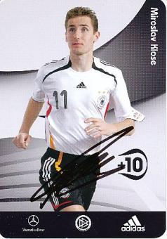Miroslav Klose  DFB  WM 2006   Fußball Autogrammkarte original signiert 