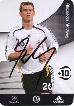 Alexander Madlung  DFB  WM 2006   Fußball Autogrammkarte original signiert 