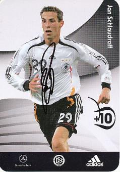 Jan Schlaudraff  DFB  WM 2006   Fußball Autogrammkarte original signiert 