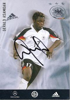 Gerald Asamoah  DFB  EM 2004   Fußball Autogrammkarte original signiert 