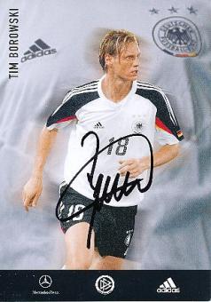 Tim Borowski  DFB  EM 2004   Fußball Autogrammkarte original signiert 