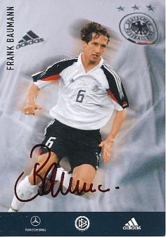 Frank Baumann   DFB  EM 2004   Fußball Autogrammkarte original signiert 