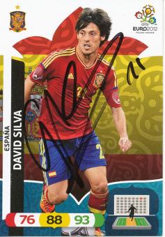 David Silva   Spanien  EM 2012 Panini Adrenalyn Card - 10021 