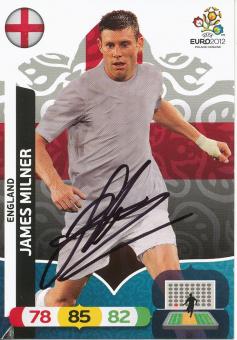 James Milner  England  EM 2012 Panini Adrenalyn Card - 10025 