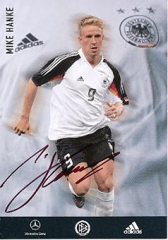 Mike Hanke   DFB  EM 2004   Fußball Autogrammkarte original signiert 