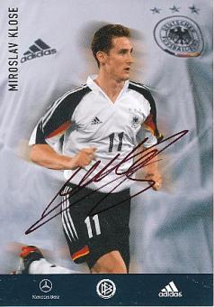 Miroslav Klose   DFB  EM 2004   Fußball Autogrammkarte original signiert 
