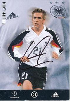 Philipp Lahm   DFB  EM 2004   Fußball Autogrammkarte original signiert 