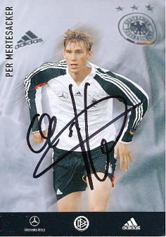 Per Mertesacker   DFB  EM 2004   Fußball Autogrammkarte original signiert 