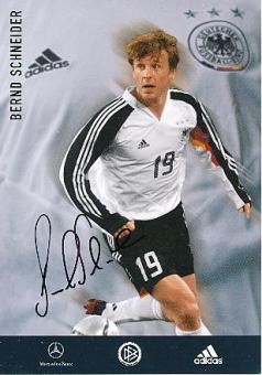 Bernd Schneider   DFB  EM 2004   Fußball Autogrammkarte original signiert 