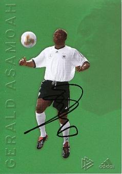 Gerald Asamoah   DFB  WM 2002   Fußball Autogrammkarte original signiert 