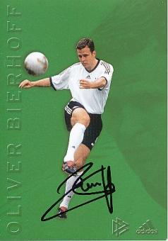 Oliver Bierhoff   DFB  WM 2002   Fußball Autogrammkarte original signiert 