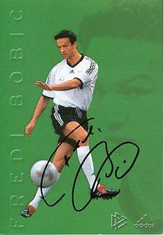 Fredi Bobic   DFB  WM 2002   Fußball Autogrammkarte original signiert 