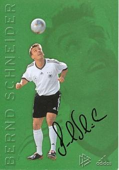 Bernd Schneider   DFB  WM 2002   Fußball Autogrammkarte original signiert 