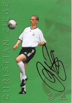 Christian Ziege  DFB  WM 2002   Fußball Autogrammkarte original signiert 