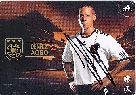 Dennis Aogo  DFB  WM 2010   Fußball Autogrammkarte original signiert 