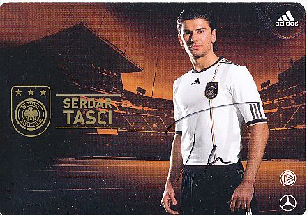 Serdar Tasci  DFB  WM 2010   Fußball Autogrammkarte original signiert 