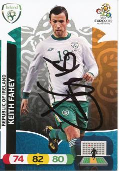 Keith Fahey   Irland  EM 2012 Panini Adrenalyn Card - 10106 