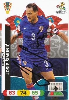 Josip Simunic   Kroatien  EM 2012 Panini Adrenalyn Card - 10113 