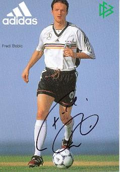 Fredi Bobic  DFB  WM 1998   Fußball Autogrammkarte original signiert 