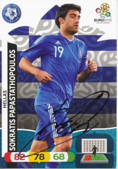 Sokratis   Griechenland  EM 2012 Panini Adrenalyn Card - 10128 