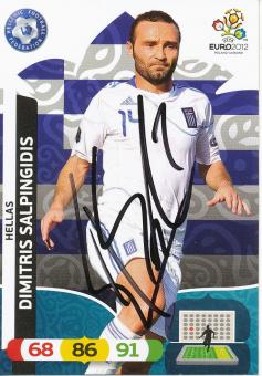 Dimitris Salpingidis   Griechenland  EM 2012 Panini Adrenalyn Card - 10137 