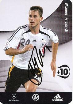 Manuel Friedrich  DFB  WM 2006  Fußball Autogrammkarte original signiert 