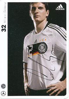Mario Gomez  DFB  EM 2008  Fußball Autogrammkarte original signiert 