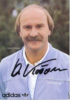 Horst Köppel  DFB   WM 1982  Fußball Autogrammkarte original signiert 