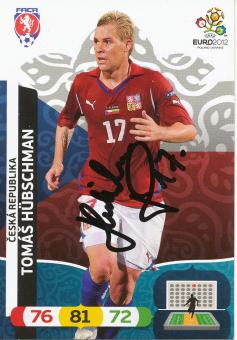 Tomas Hübschman   Tschechien  EM 2012  Panini Adrenalyn Card - 10166 