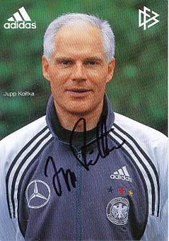 Jupp Koitka  DFB   EM 2000  Fußball Autogrammkarte original signiert 