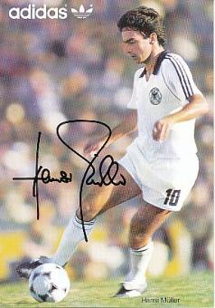Hansi Müller  DFB   WM 1982  Fußball Autogrammkarte original signiert 