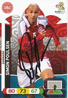 Simon Poulsen  Dänemark  EM 2012  Panini Adrenalyn Card - 10194 